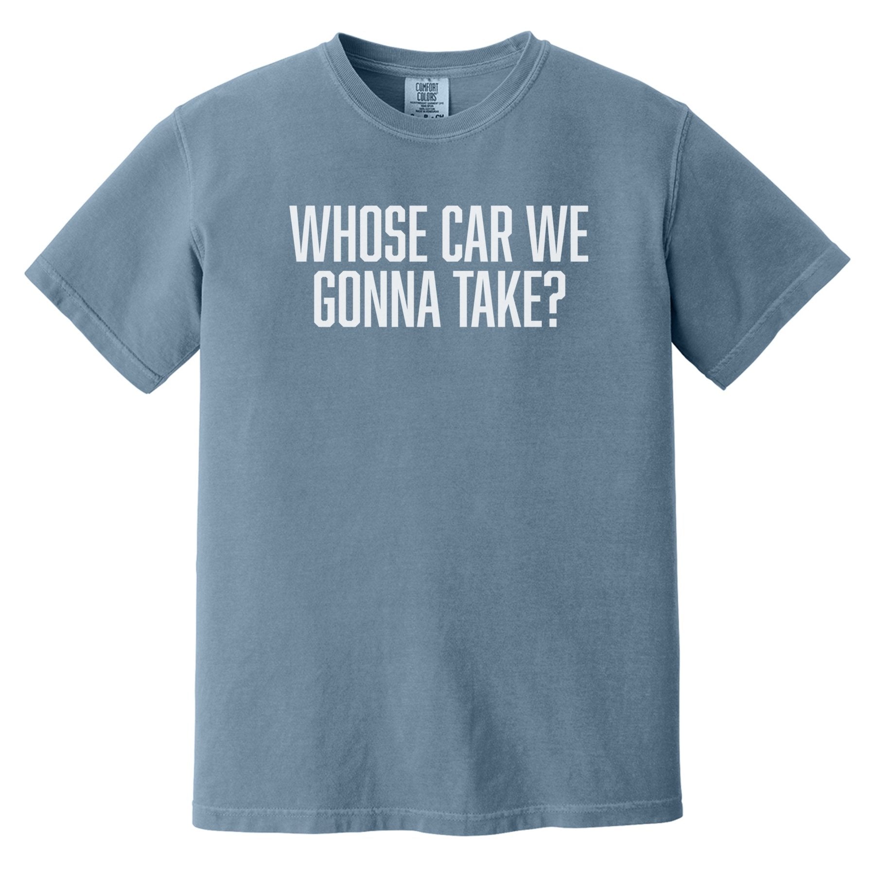 Whose Car Heavyweight Tee - Small - Shirt