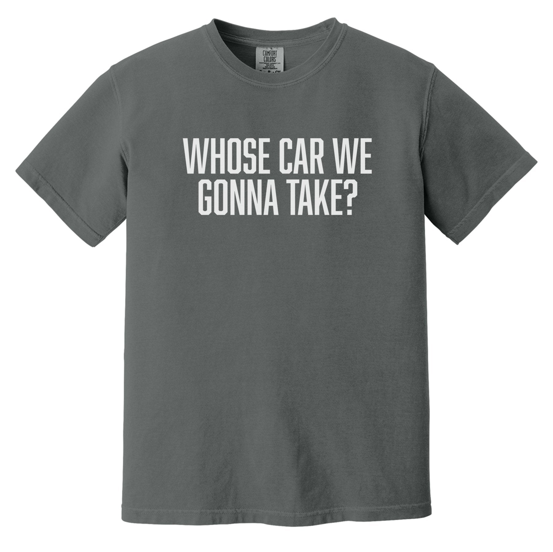 Whose Car Heavyweight Tee - Small - Shirt