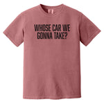Whose Car Heavyweight Tee - Small - Shirt