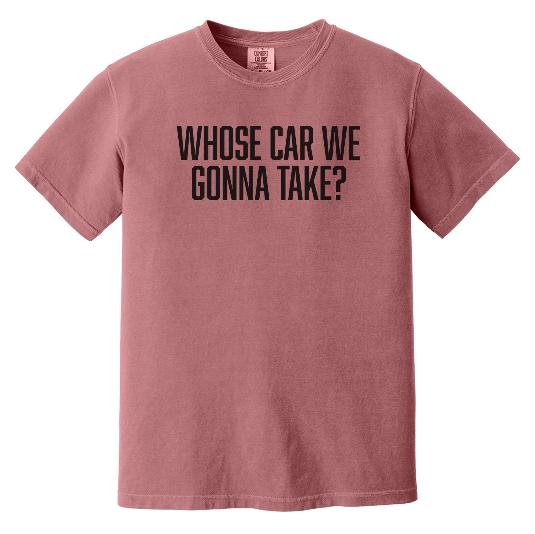 Whose Car Heavyweight Tee - Small - Shirt
