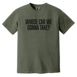 Whose Car Heavyweight Tee - Small - Shirt