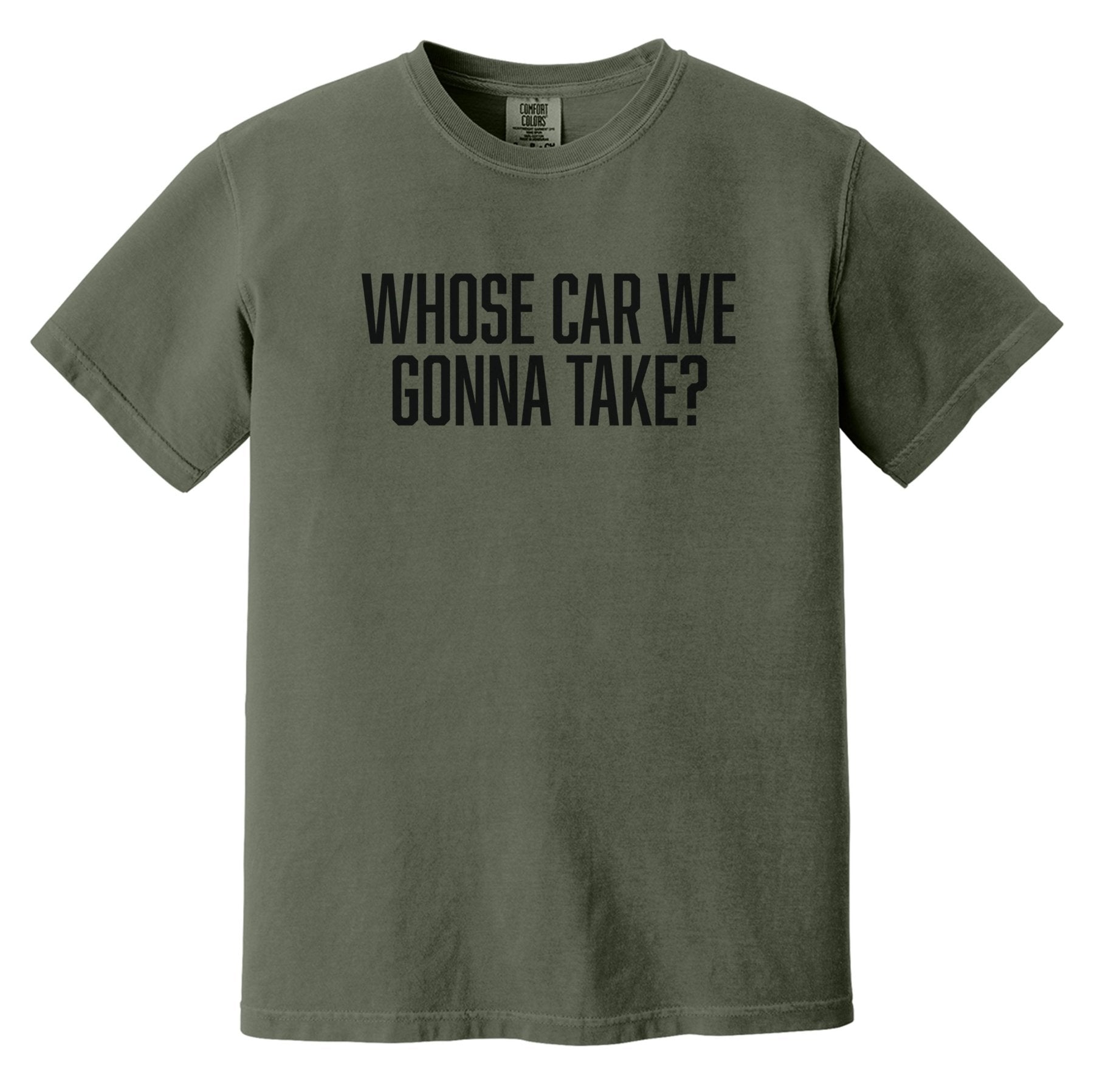 Whose Car Heavyweight Tee - Small - Shirt