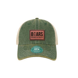 Wild Boars Leather Dad Cap - Snapback - Headwear