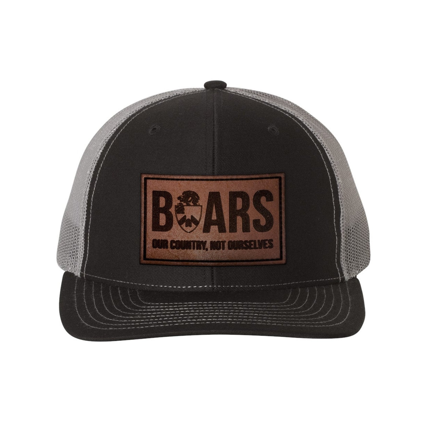 Wild Boars Leather Snap - Back - OSFA - Headwear