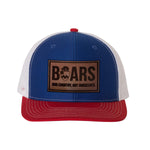 Wild Boars Leather Snap - Back - OSFA - Headwear