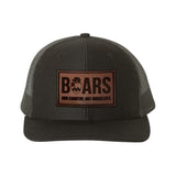 Wild Boars Leather Snap - Back - OSFA - Headwear