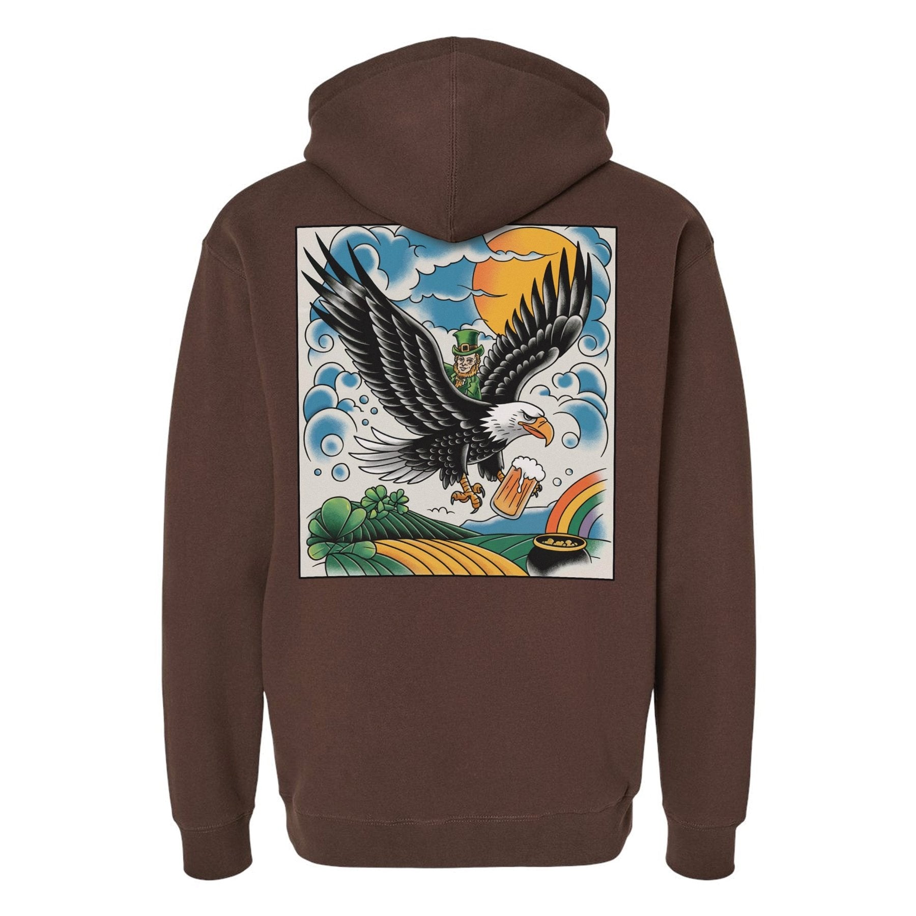 Wing and a Beer Hoodie - Small - Hoodie