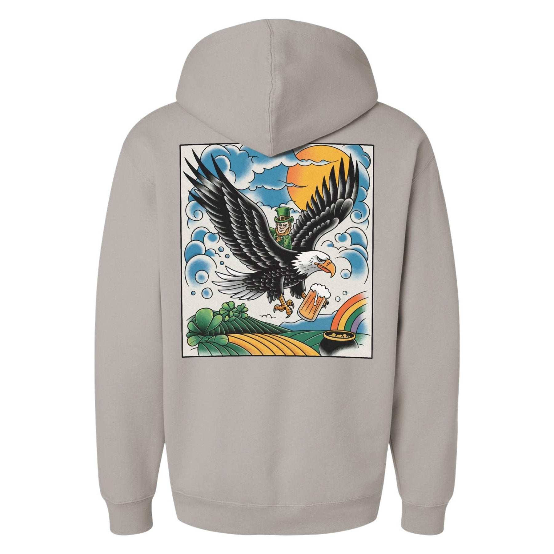 Wing and a Beer Hoodie - Small - Hoodie