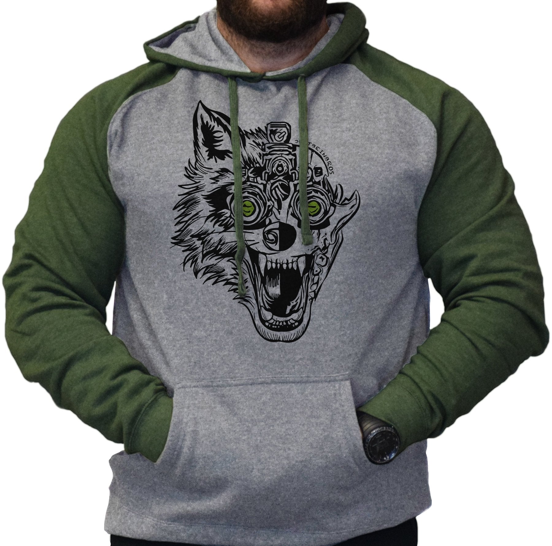 Wolf Nods Hoodie - Small - Hoodie