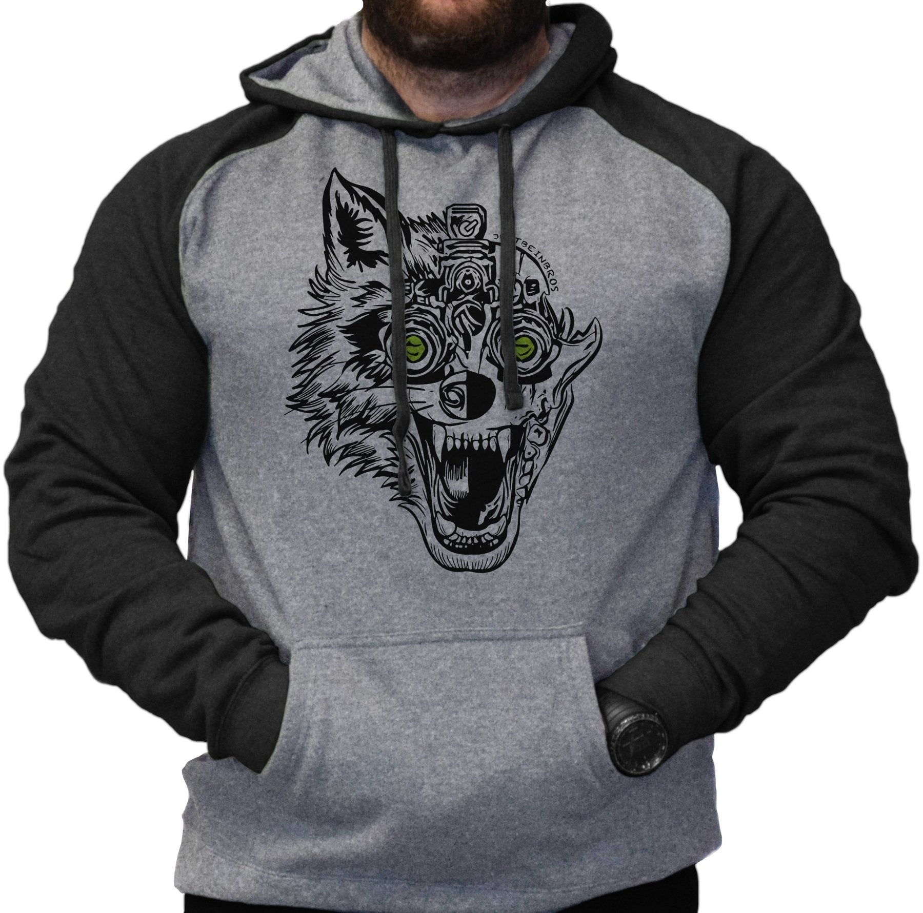 Wolf Nods Hoodie - Small - Hoodie