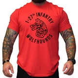 Wolfhound PT Shirt - Red - Shirt