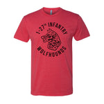 Wolfhound PT Shirt - Red - Shirt
