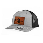 Wolfhounds Batt Leather Snap - Back - Adjustable - Headwear