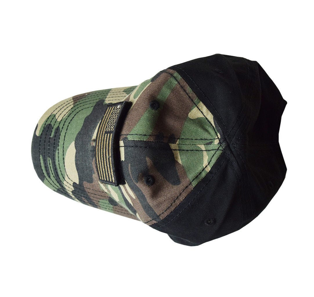 Woodland Camo Hat - OSFA - Headwear