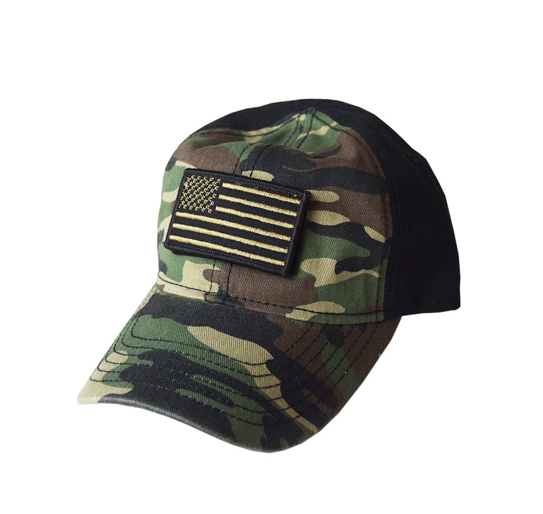 Woodland Camo Hat - OSFA - Headwear