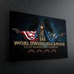 Worldwide 75th Sicarios Canvas - Stretched Canvas - Canvas