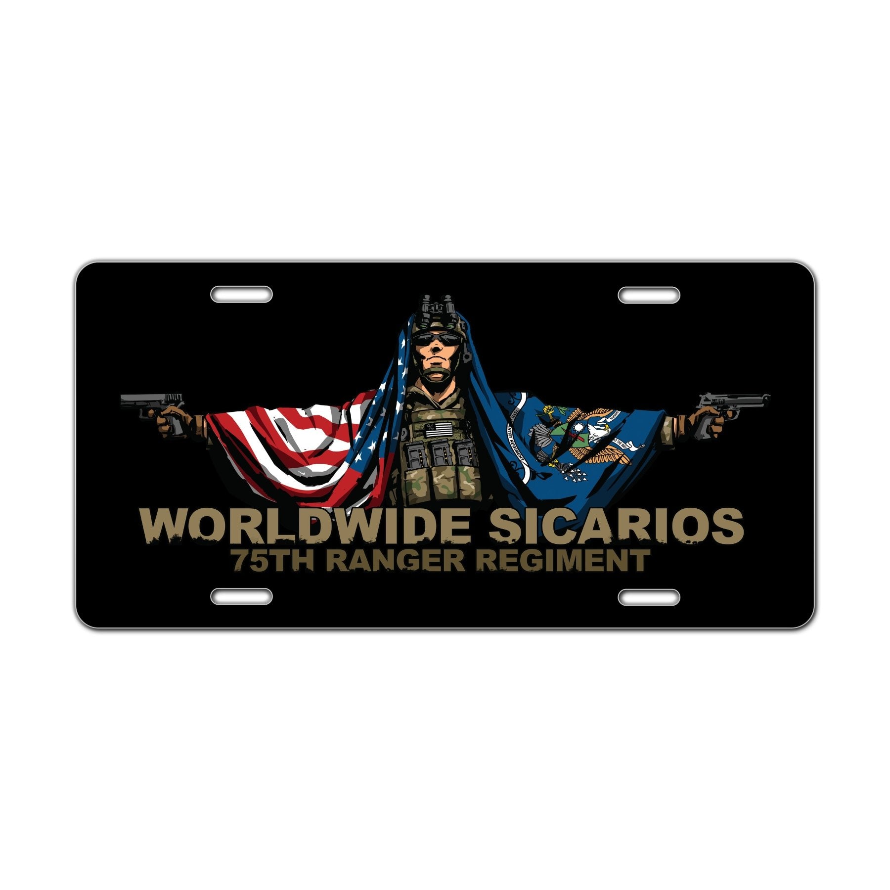 Worldwide Sicarios Vanity Plate - Vanity Plate