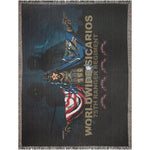 Worldwide Sicarios Woven Blanket - 60x80 inch - No Discount