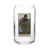 WW2 Pointe Du Hoc RLTW Beer Can Glass Set - 16oz - Glassware