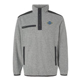 WWII Ranger Diamond Embroidered Melange Fleece Pullover - Small - Fleece