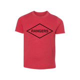 WWII Rangers Diamond Kids Tee - XS - Youth Shirt