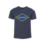 WWII Rangers Diamond Kids Tee - XS - Youth Shirt