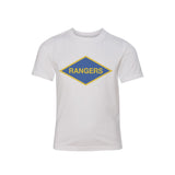 WWII Rangers Diamond Kids Tee - XS - Youth Shirt