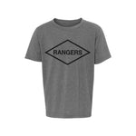 WWII Rangers Diamond Kids Tee - XS - Youth Shirt