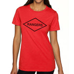 WWII Rangers Diamond Ladies Tee - Small - Shirt