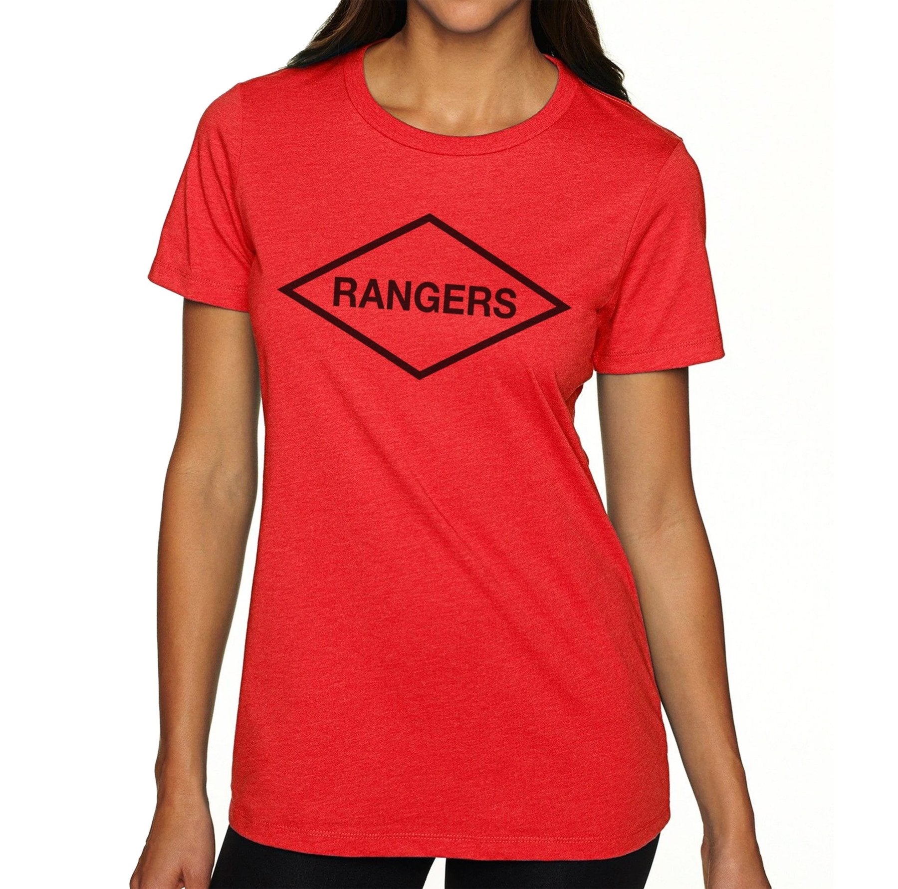 WWII Rangers Diamond Ladies Tee - Small - Shirt