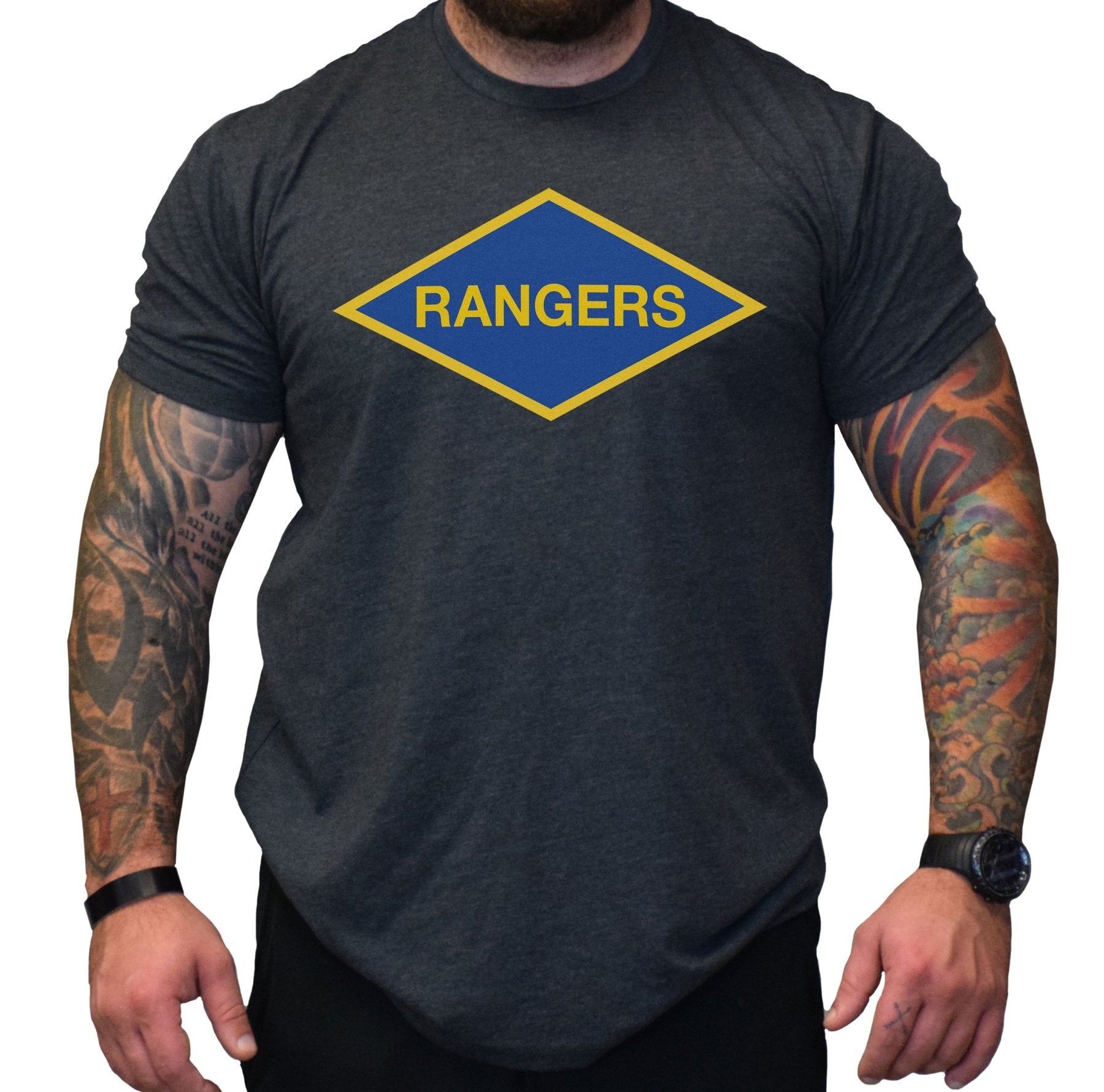 WWII Rangers Diamond Tee – American Trigger Pullers