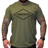 WWII Rangers Diamond Tee - Small - Shirt