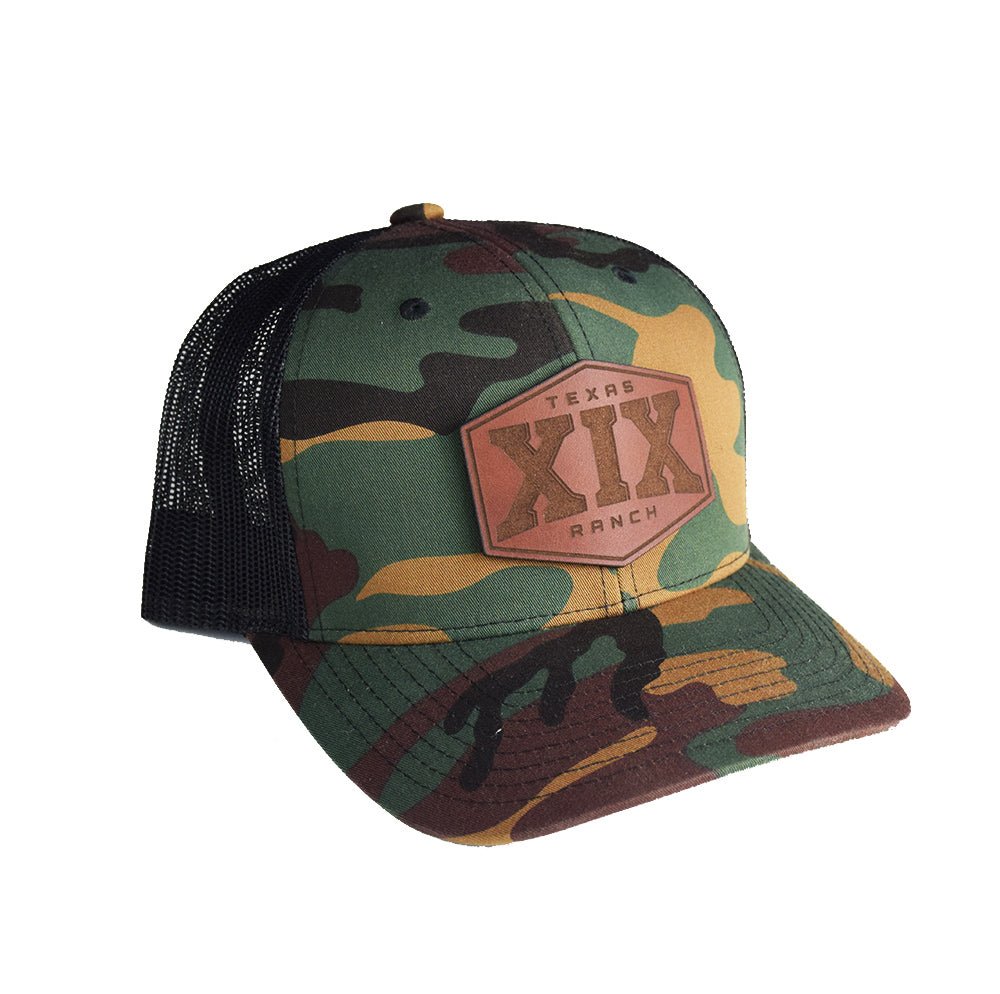 XIX Hexagon Leather Snapback - OSFA - Private Headwear