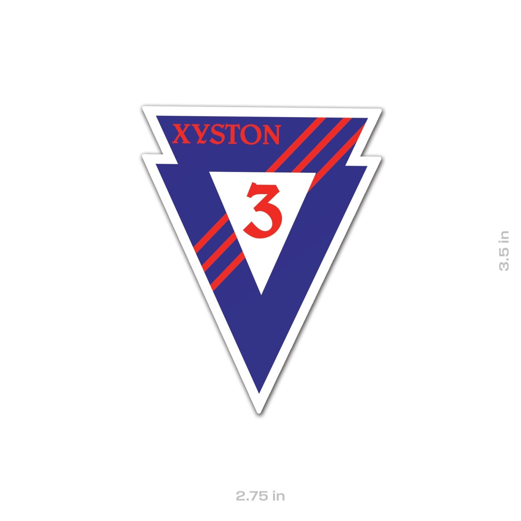 Xyston Recondo Sticker - 3.5" - Private Sticker