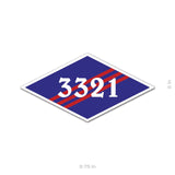 Xyston Team Diamonds Sticker - 3.75" - Private Sticker