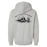 Yeah I'm Fine Skull Hoodie - Small - Hoodie