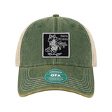Zero Foxes Patch Old Trucker Hat - OSFA - Hat