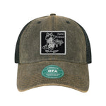 Zero Foxes Patch Old Trucker Hat - OSFA - Hat