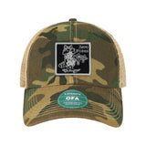 Zero Foxes Patch Old Trucker Hat - OSFA - Hat