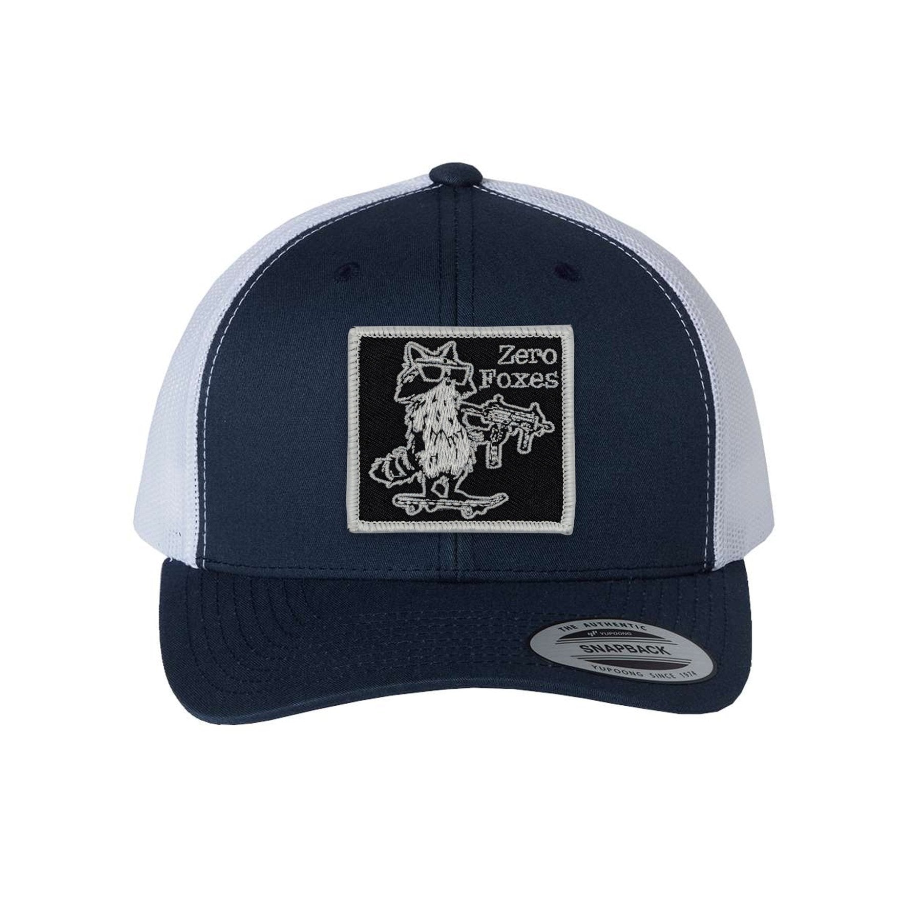 Zero Foxes Patch Retro Trucker Hat - OSFA - Hat