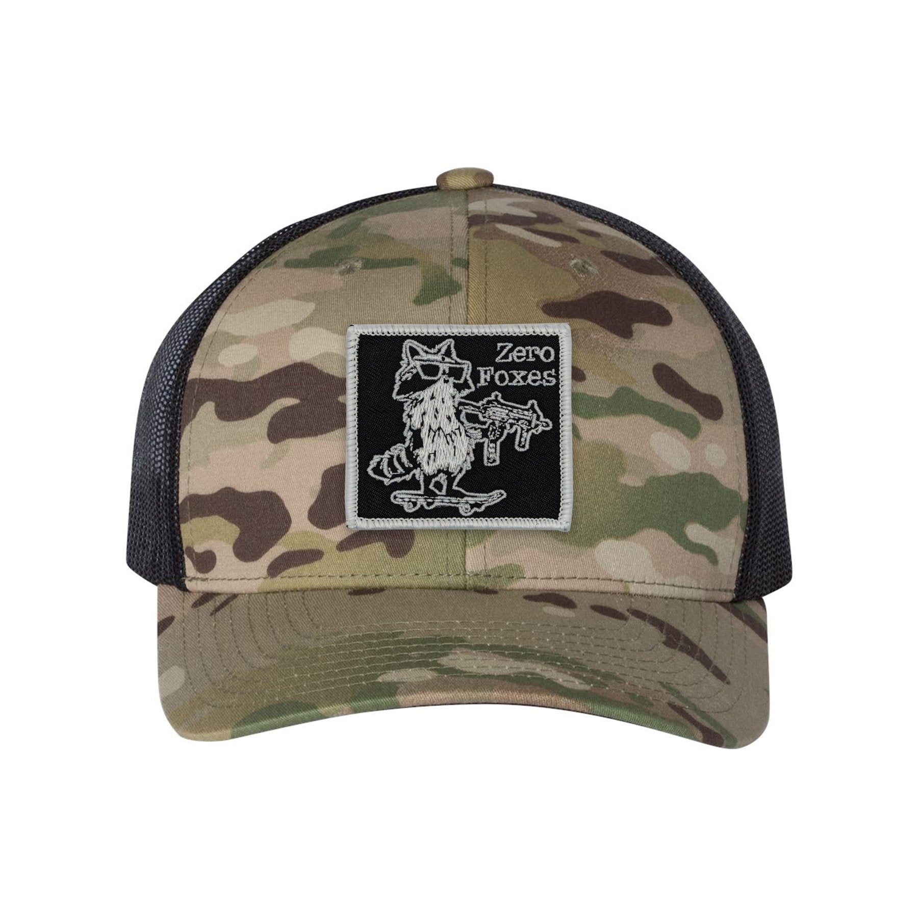 Zero Foxes Patch Retro Trucker Hat - OSFA - Hat