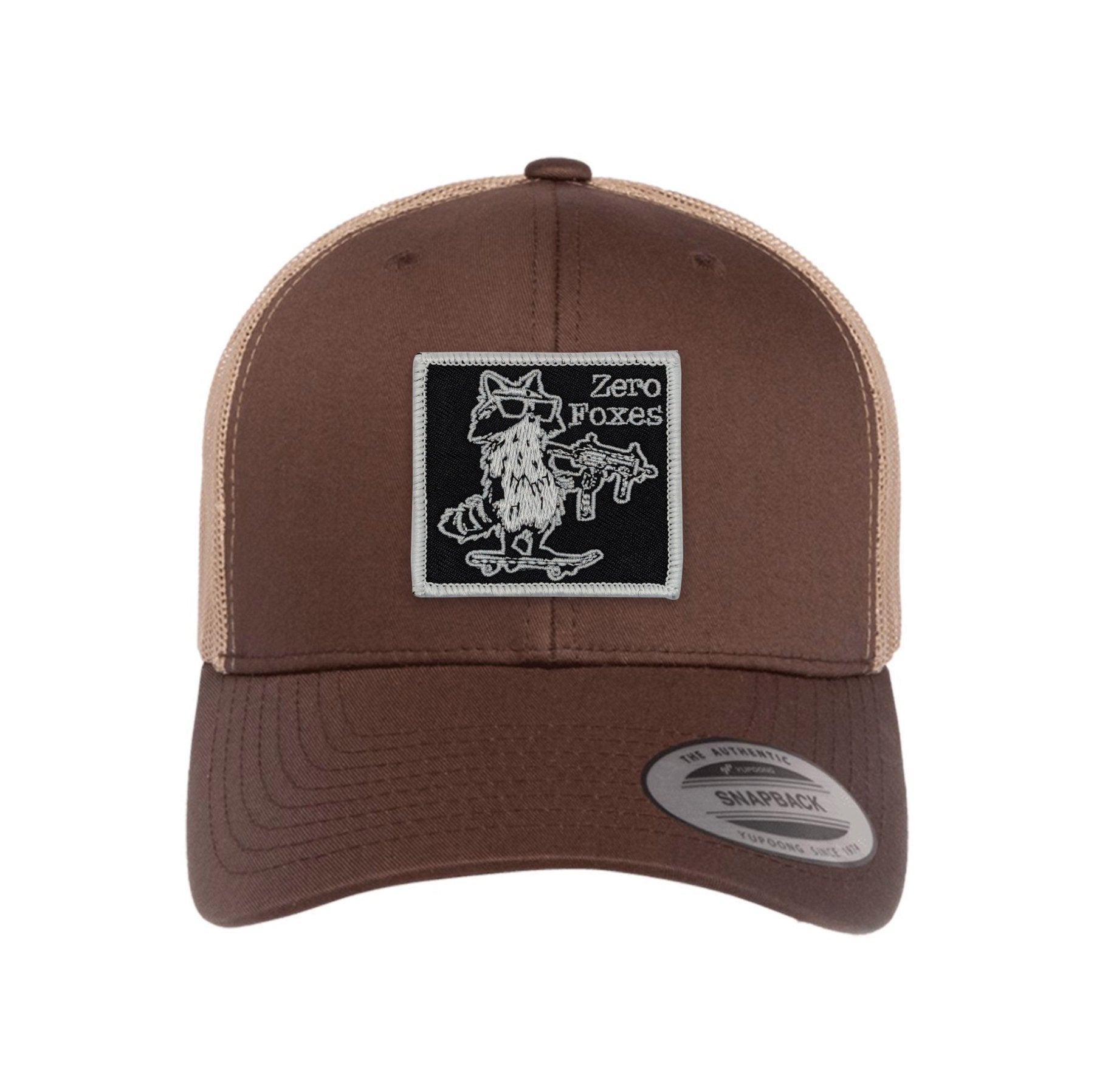 Zero Foxes Patch Retro Trucker Hat - OSFA - Hat