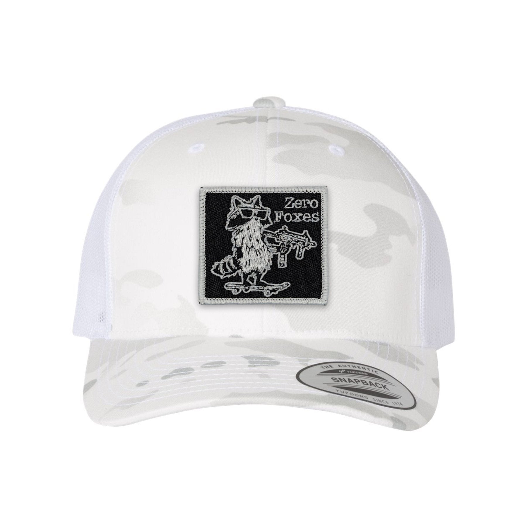 Zero Foxes Patch Retro Trucker Hat - OSFA - Hat