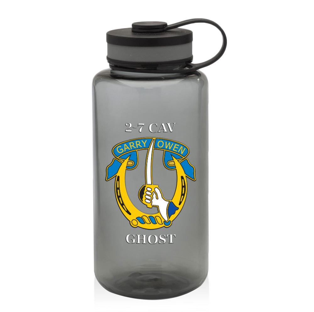 2-7 Cav Ghost Water Bottle