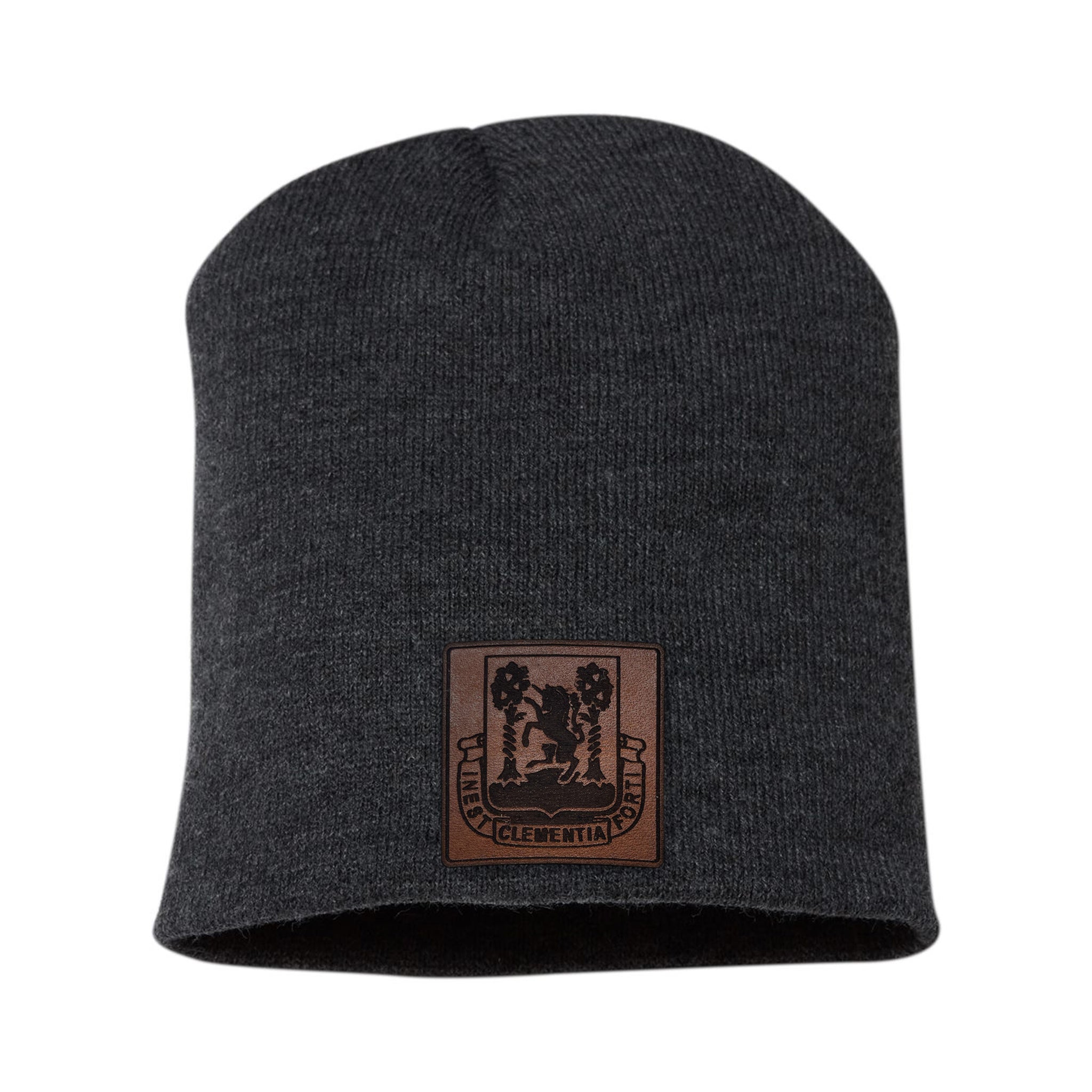 61ST MMB Leather Patch Beanie