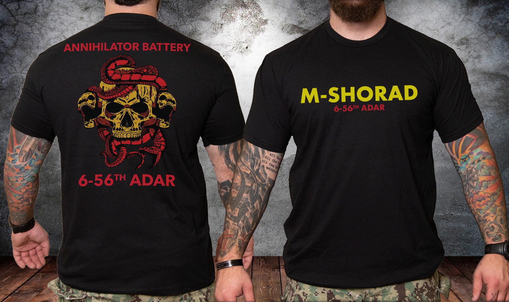 6-56 Alpha Battery Short Sleeve PT Shirt