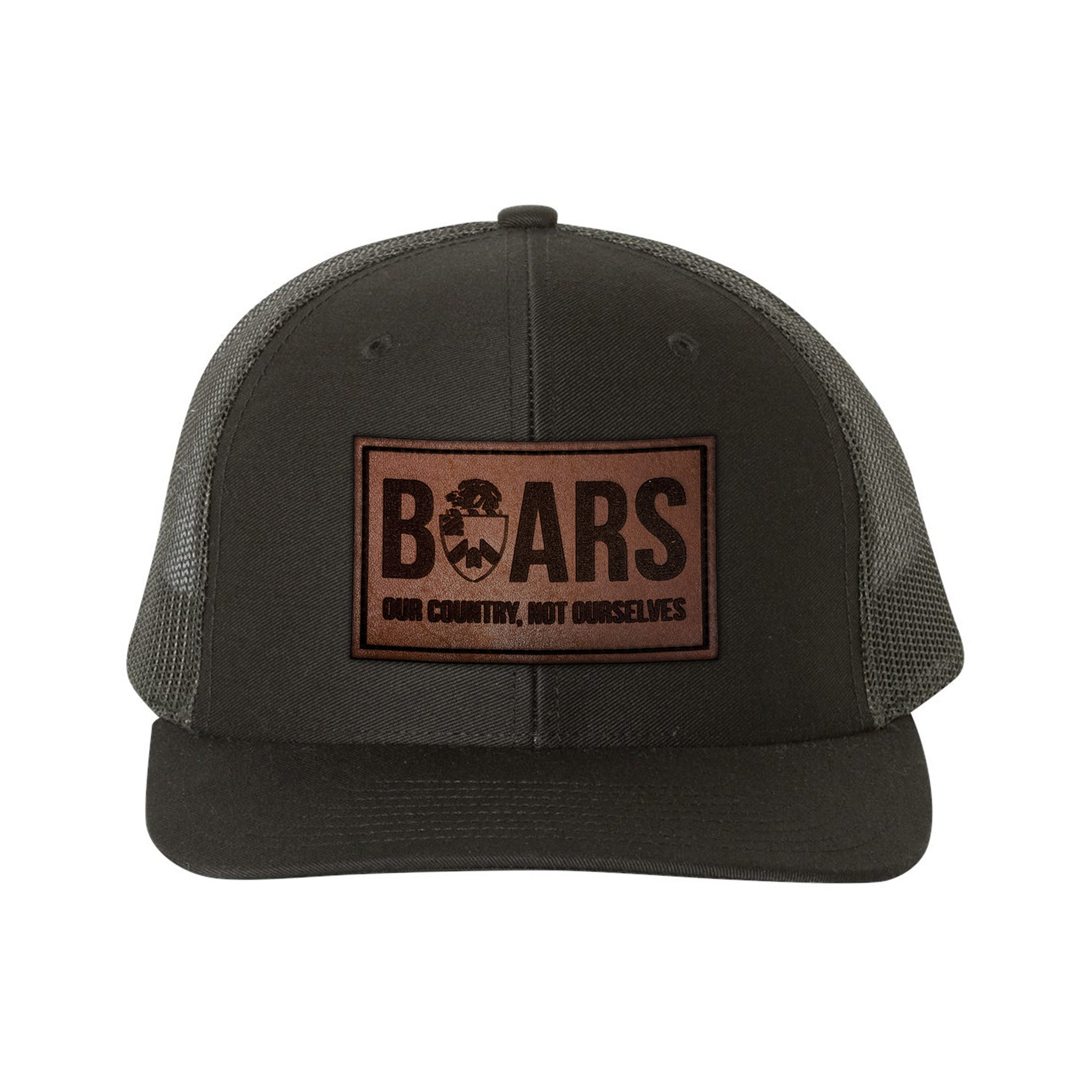 Wild Boars Leather Snap-Back