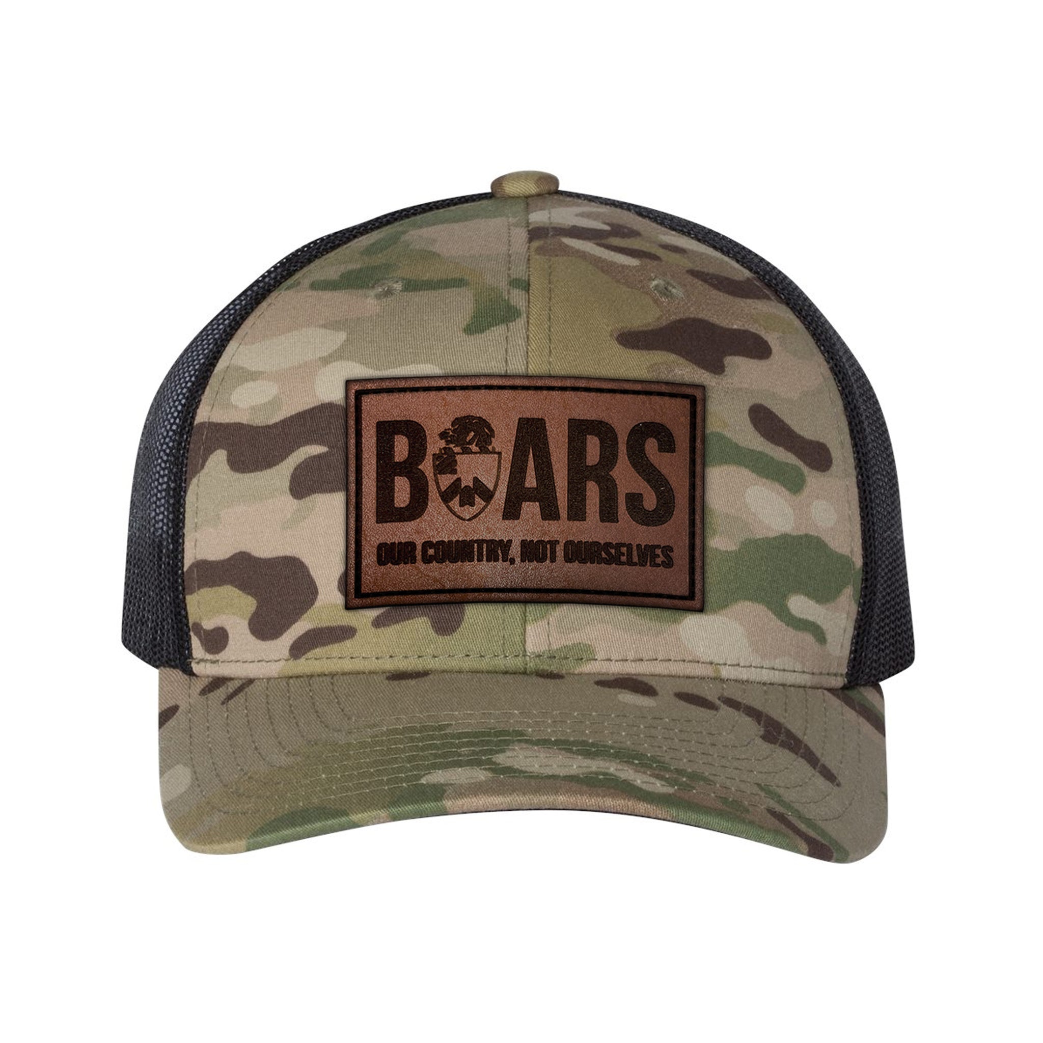 Wild Boars Leather Snap-Back