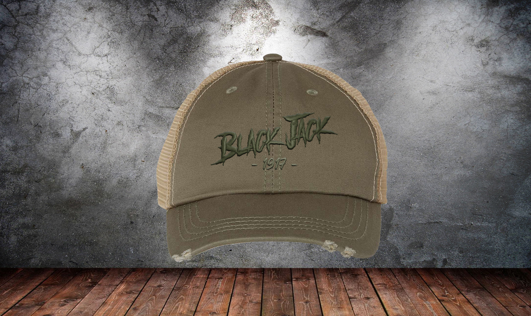 Black Jack 1917 Dad Hats