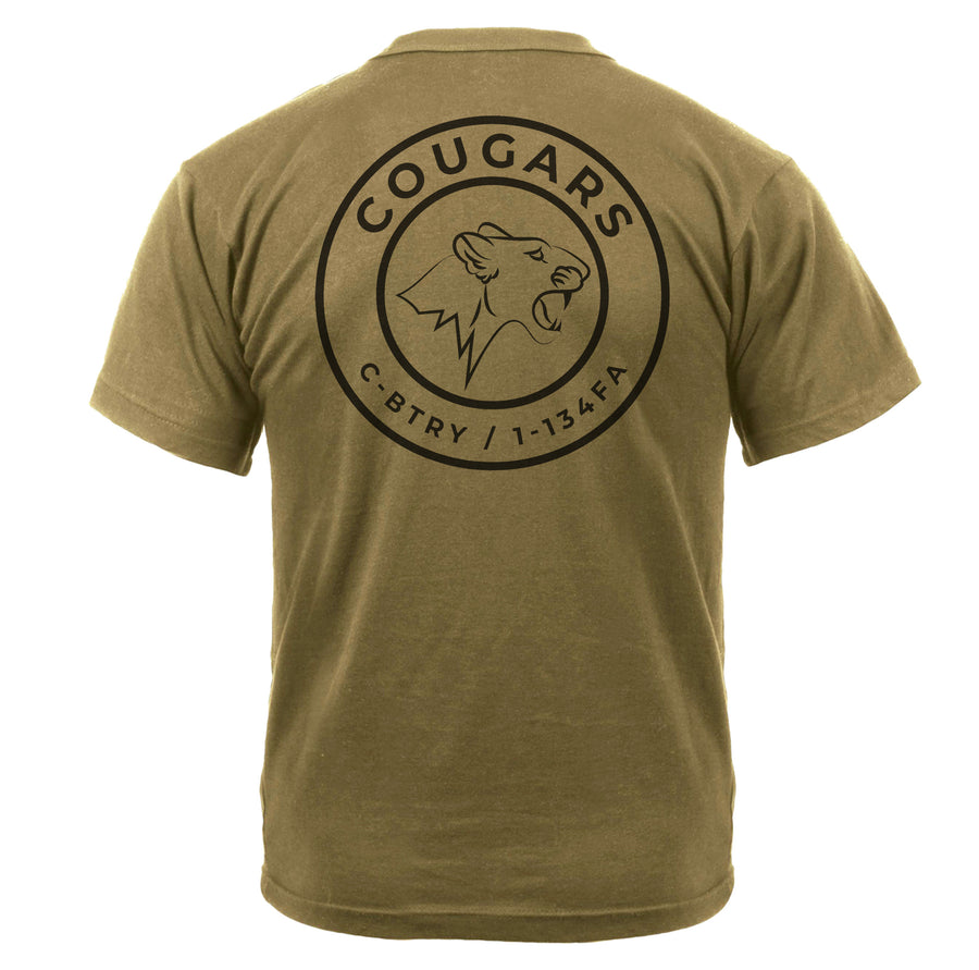 C Battery Cougars - PT Shirt